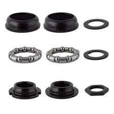 American Sunlite 1 Piece 24tpi Black 68mm Bottom Bracket Cup Set w/ bearings
