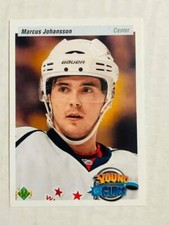 2010-11 UD 20th Anniversary Parallel #249 Marcus Johansson YG Young Guns Retro *