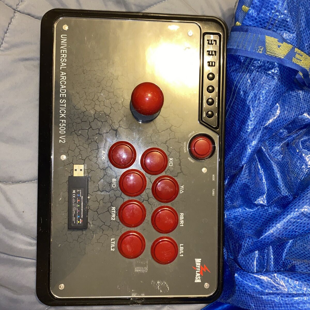 May Flash F500 V2 Universal Arcade Stick For PS4/PS3/XBOX May Flash F500 V2 Universal Arcade Stick For PS4/PS3/XBOX