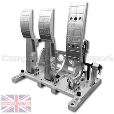 UNIVERSAL HYDRAULIC FLOOR MOUNTED ADJUSTABLE BIAS PEDAL BOX ((100% Aluminium))