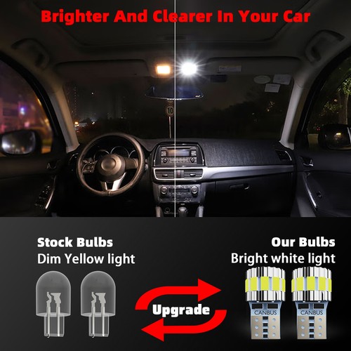 8Pcs LED Headlight License Plate Fog Light Bulbs For Silverado 3500 HD 2007-2019 - Picture 15 of 21