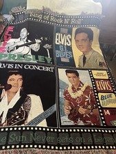 Elvis Presley Throw Blanket 60  X 49  