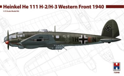 Hobby 2000 72048 Heinkel He-111 H-2/H-3 Western Front 1940 1/72 (Hasegawa)