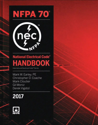 NFPA 70 NEC Code Book,Hardcover,Electrical,English  Handbook 2017