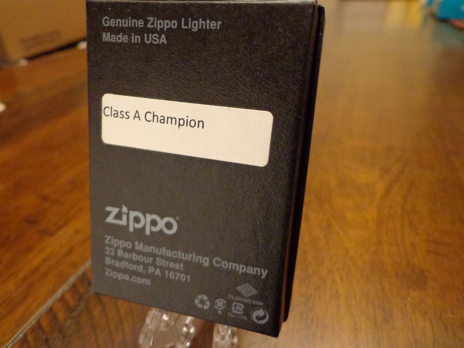 BOY SCOUTS BSA SPORTING CLAYS 2012 CHAMPION ZIPPO LIGHTER ALLEGHENY