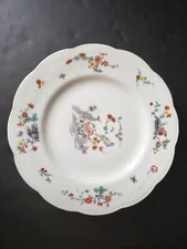Haviland Limoges France Gold Trim Pheasant 9-3/4" Dinner Plate (lot 596)