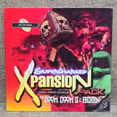 Quantum Axcess Supercharged XPansion Pack 1996 - Doom, Doom II, Hexen 500 Levels
