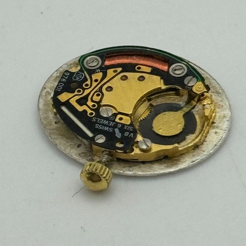 Orologio al quarzo 13mm donna Zenith ETA ESA 976.001 movimento vintage RICAMBI - Foto 12 di 16