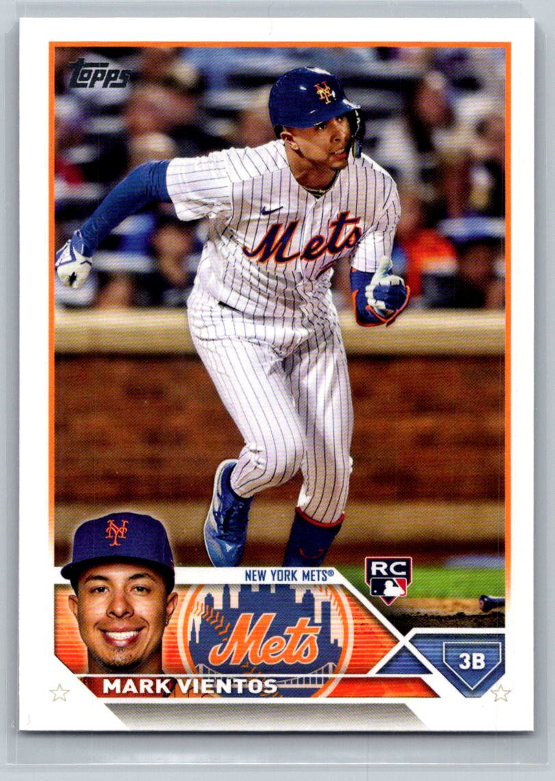 2023 Topps #550 Mark Vientos Rookie RC METS (A)