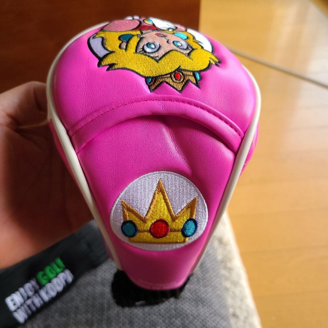 Hokushin Super Mario Bros. Princess Peach head cover fairway