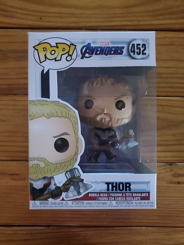 Thor Funko Pop Marvel Avengers Endgame #452 w protector
