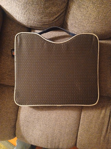 Used Dallas Cowboy Bleacher Cushion Navy - Picture 2 of 6
