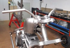 Tinworksinc DYNA SPORTSTER BOBBER CHOPPER HANDLEBARS 100MM/4"HEIGHT 25MM 1"INCH 