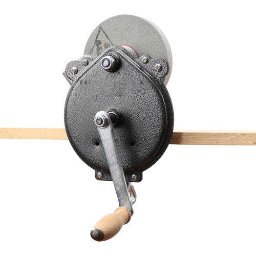 6 pulgadas Amoladora de mano Montaje en banco de mano Manivela Afilador Herramienta EE. UU. - Imagen 8 de 11
