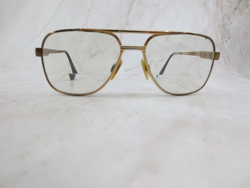 Lasta Eyeglasses Frame 3050 56F Women's Polished Gold Full Rim Square 57-16
