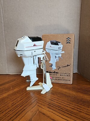 K&O CUSTOM 1961 Gale Sovereign 60HP V-4 Outboard w Box Ron Hoffmann Resin Cast