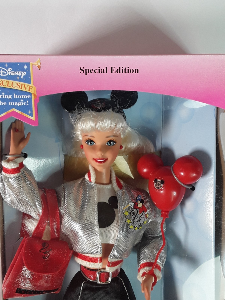 Walt Disney World Barbie 25th Anniversary Barbie Disney World25
