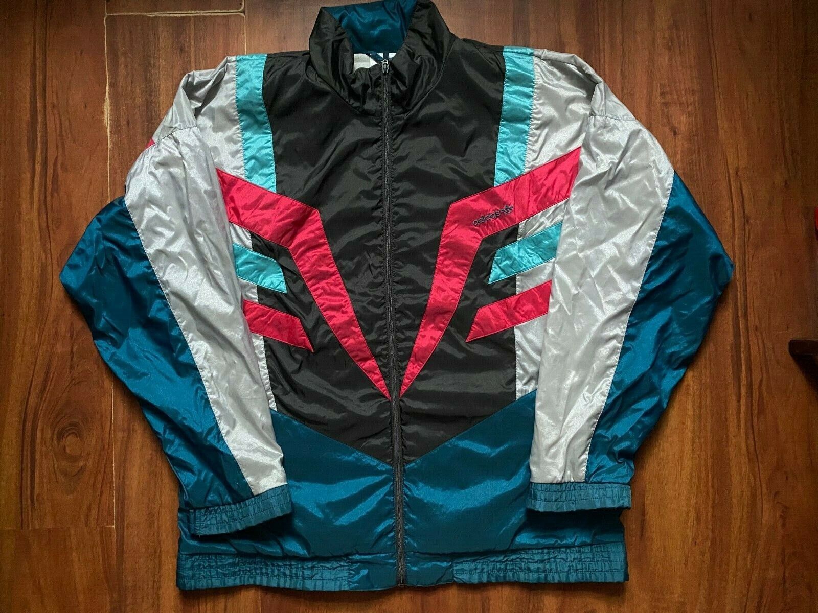 personeelszaken Correlaat Lam VINTAGE ADIDAS JACKET 90S NYLON ORIGINAL SIZE L | eBay