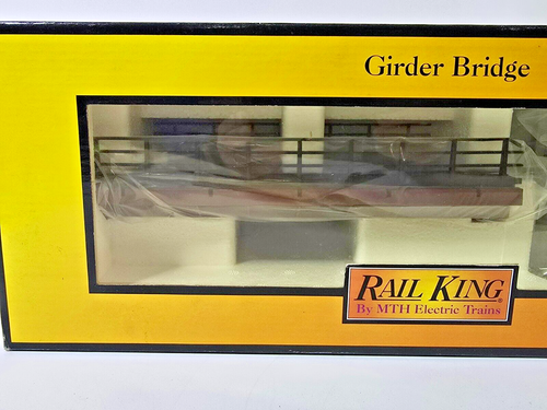Vintage Rail King MTH O Scale Girder Bridge Elevated Subway Trestle Bridge NOS - 第 2/8 張圖片
