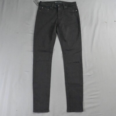 NEW Big Star 28 Alex Skinny Gray Stretch Denim Womens Jeans