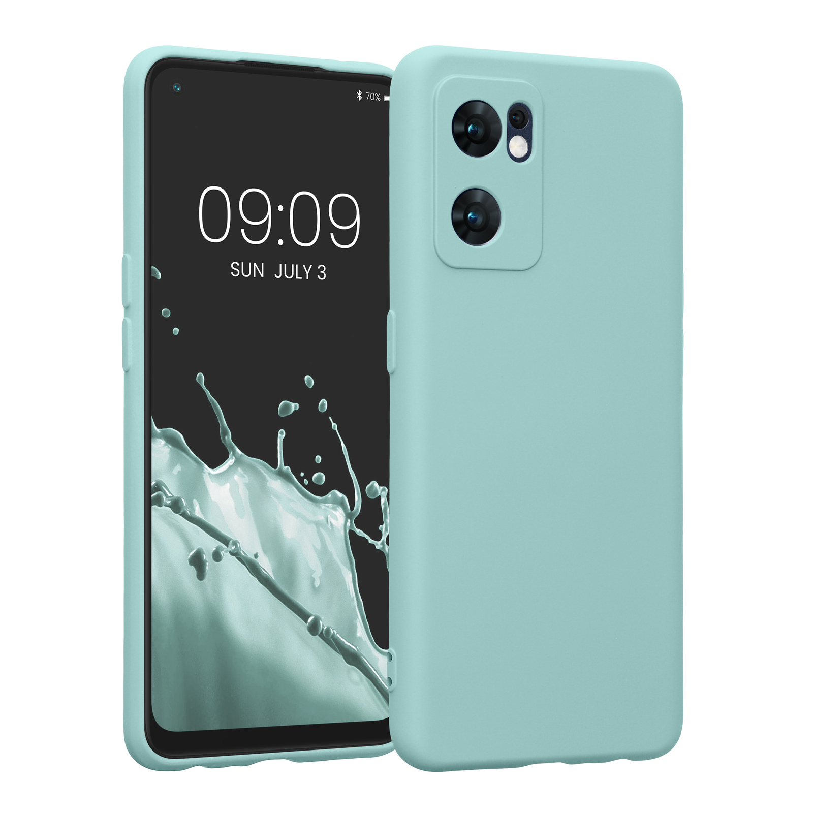 Тонкий чехол для ноутбука mit Oppo Find X5 Lite Hülle Silikon Silikonhülle Soft