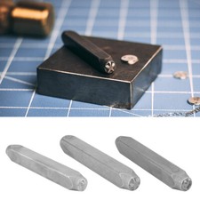 Stamp Shaped Metal Punch Stamp for Customizing Steel Leather Tool CT0