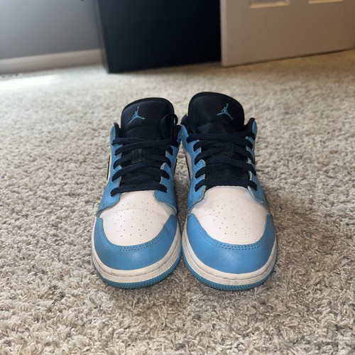 Size 6.5 - Jordan 1 Low UNC 2021 Black/University Blue/White - 第 4/5 張圖片
