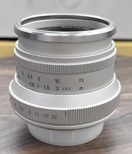 7artisans 35mm F1.2 Large Aperture Lens Silver for Fujifilm FX X Mount Camera