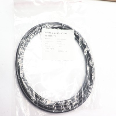 O-Ring Black NBR 70 450mm ID x 4mm CS 60048990
