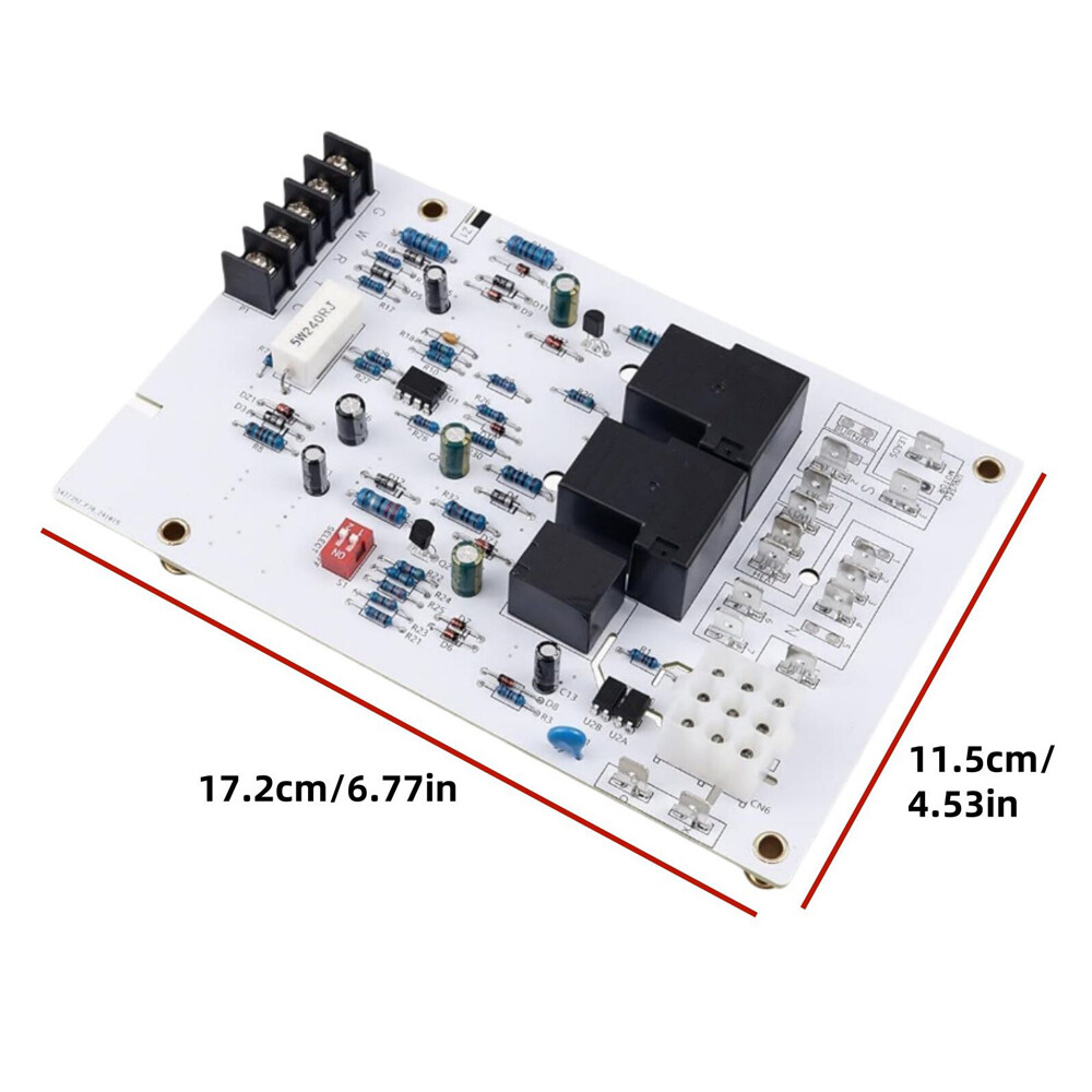 ST9103A1002 Oil Furnace Circuit Control Board White For Honeywell Fan Timer Part