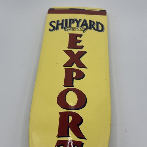 Shipyard Brewing Co Export Ale Portland Maine Beer Tap Keg Handle Advertising - Picture 4 of 11
