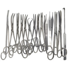 Surgical Forceps Tweezers Pliers Stainless Steel Assorted Instruments Set of 47
