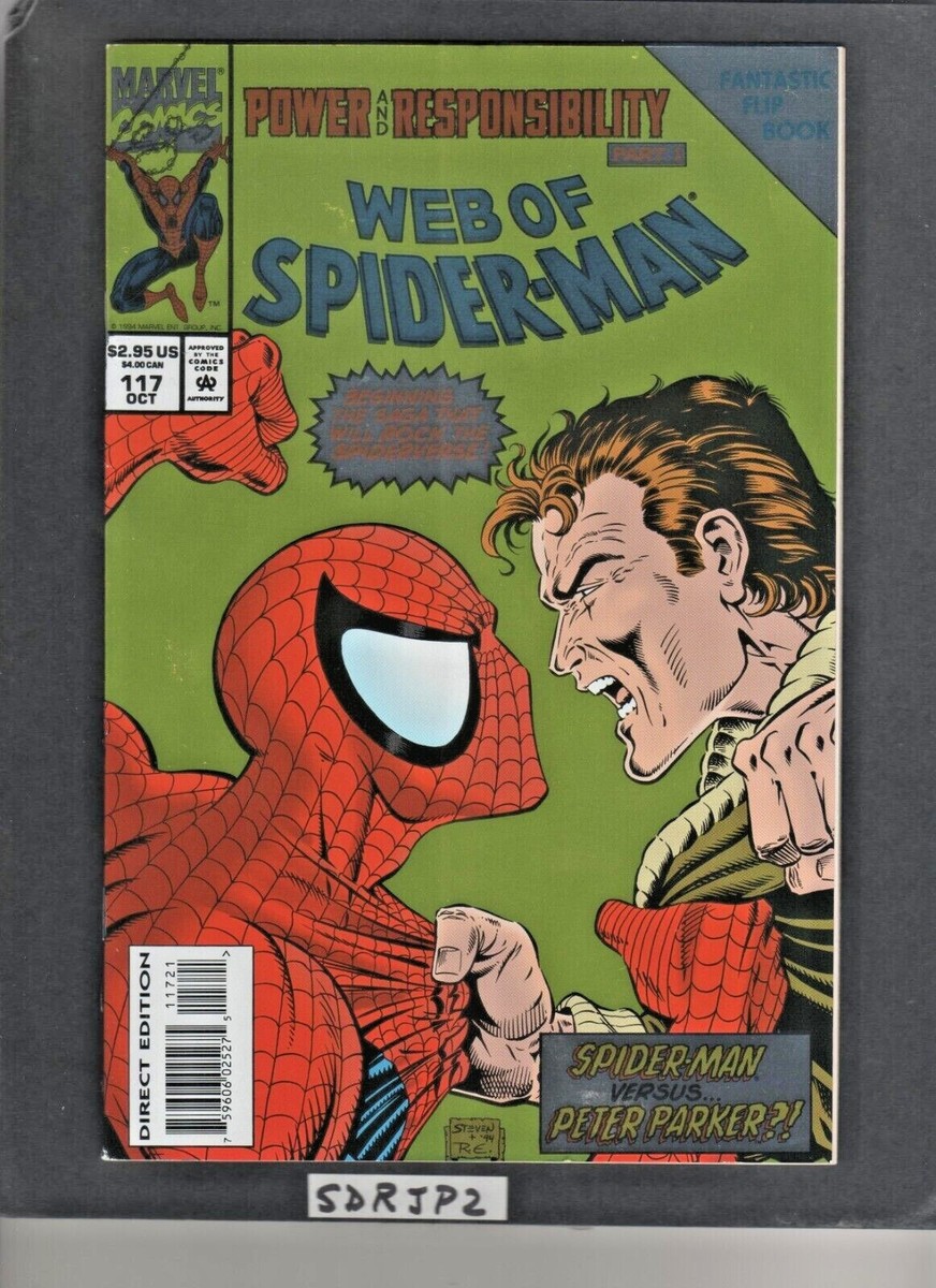 WEB OF SPIDER-MAN #117 VF/NM 1994 KEY 1ST SCARLET SPIDER? pg.13