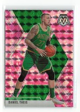DANIEL THEIS #129 2019-20 PANINI MOSAIC CELTICS CAMO PINK