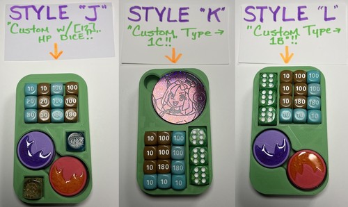 Pokemon Mini Inserto de Lata - ¡Tiene Dados, Monedas y Fichas VStar y coleccionables!! - Imagen 24 de 29