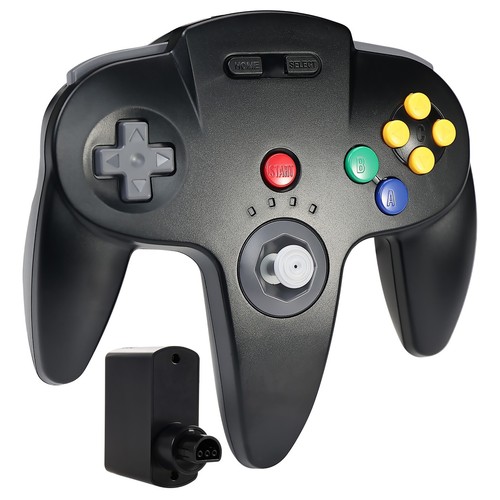 2.4 GHz Wireless Controller Gamepad Joystick for Nintendo N64/ SNES/ NGC Console - Picture 37 of 111