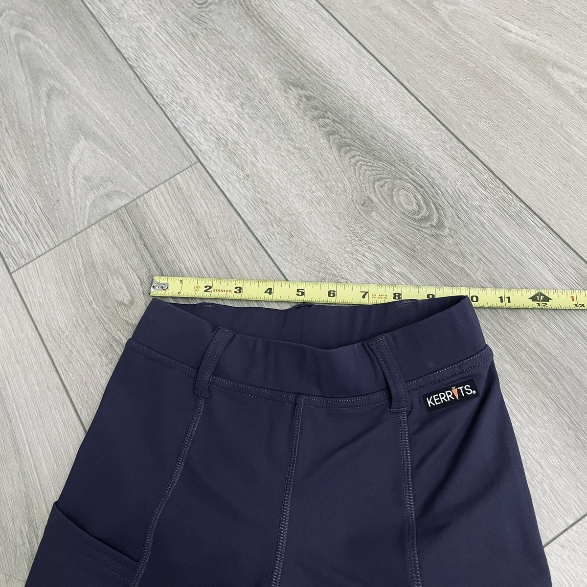 Legging D'Équitation Kerrits – Teen Girls, Taille M, Assise Complète, Bleu