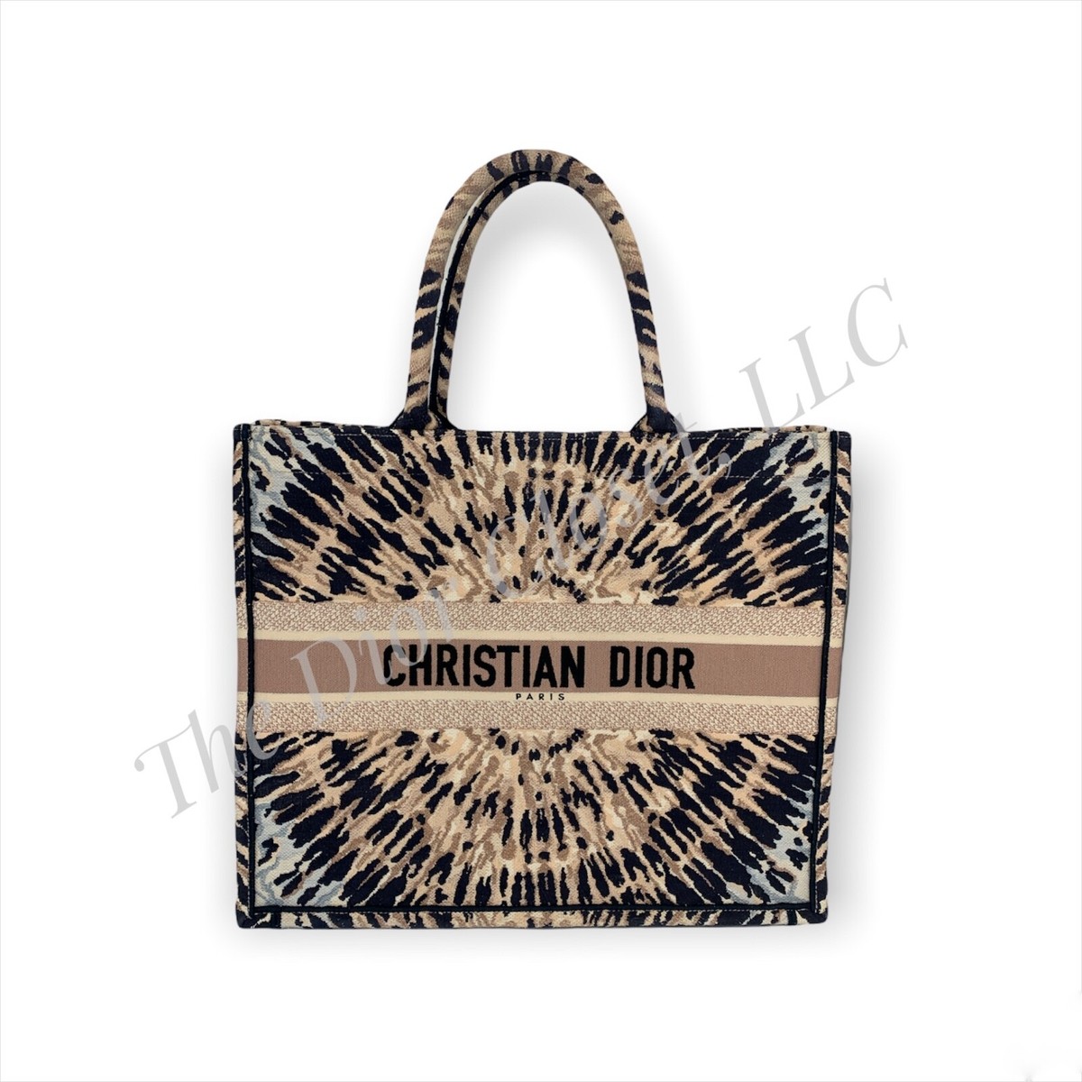 NEW Authentic Dior Book Tote Limited Edition. Tie Dye
