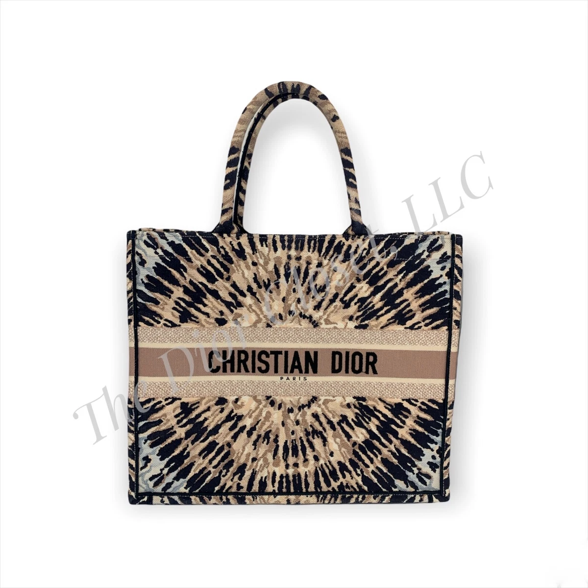 NEW Authentic Dior Book Tote Limited Edition. Tie Dye, Cruise 2021. Large.