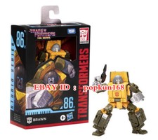 New Transformers Brawn Studio Series 86 Autobot Hasbro Deluxe Action Figure Toys