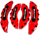 4 PCS Red M Style Brake Caliper Covers for AMG – Universal Fit Mercedes USA