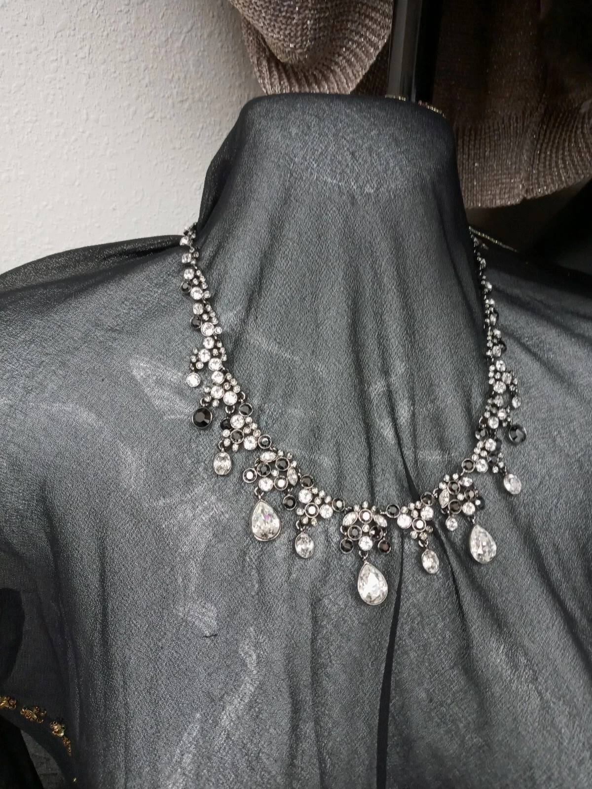 GIVENCHY collana givechy gocce di lacrime