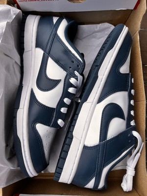 Size 8.5 - Nike Dunk Low Velarian Blue/White