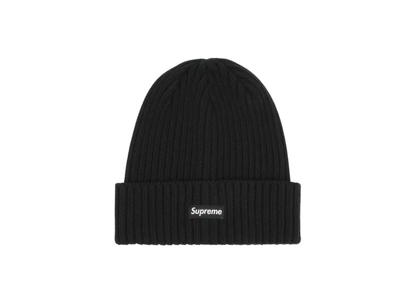Bonnet noir surteint Supreme (24SS)