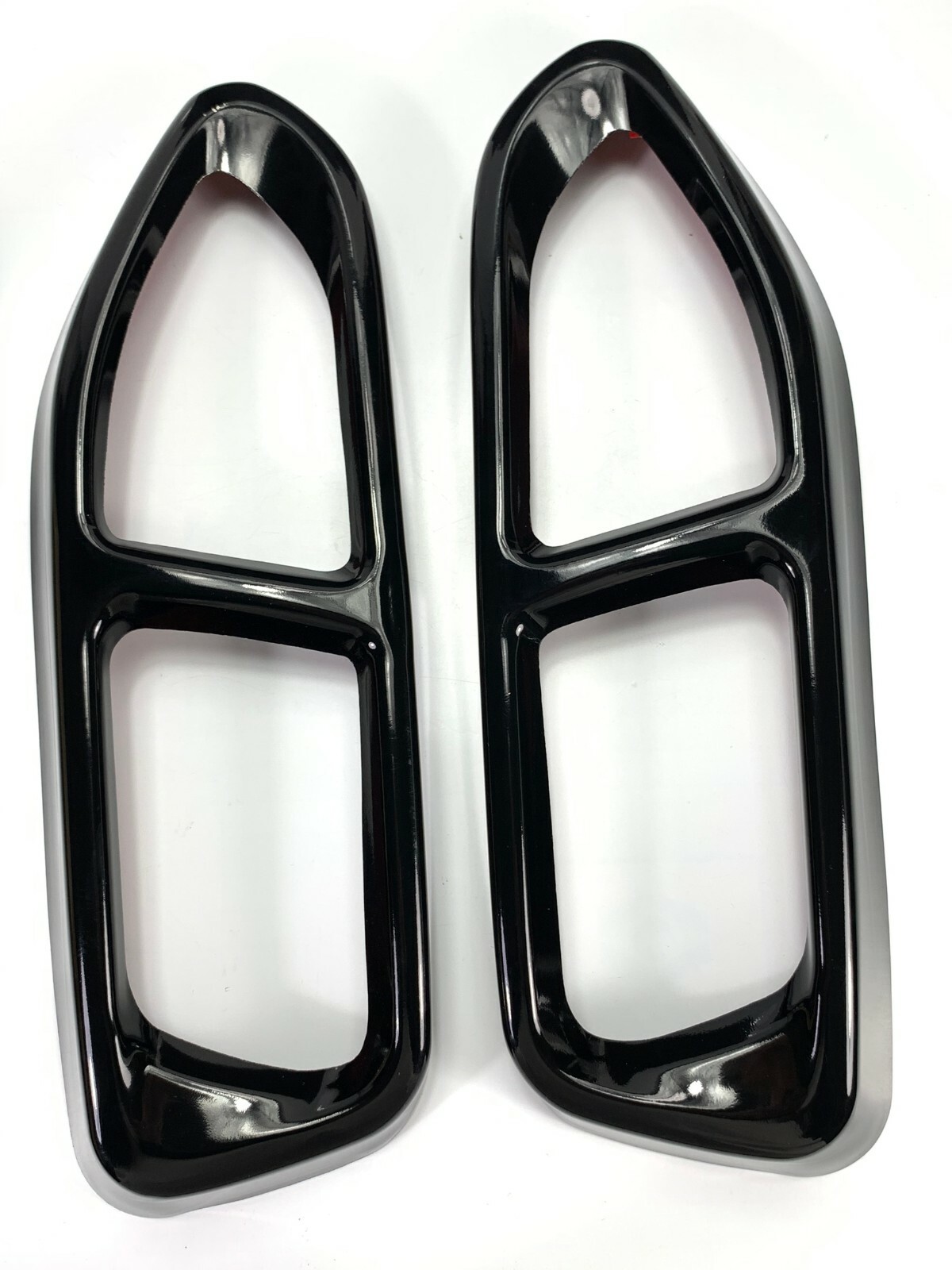 Gloss Black Stainless Exhaust Muffler Tip Cover Fits 1619 G11 G12 740i