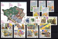 Vatican 1986 Year Complete No.883 - 906 MNH ** Vaticano