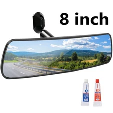 For Ford Panoramic Car Rear View Mirror Interior Reduce Blind Spot SUV Van Truck