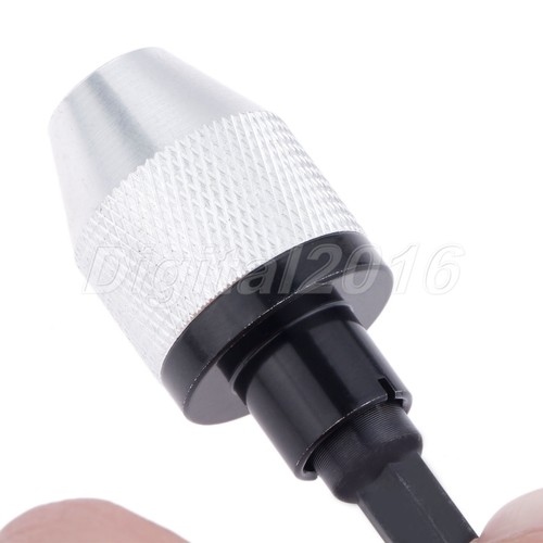 0.3-6.5mm Conversion Tool /4 Hex Screwdriver Impact Drive Drill Bits Chuck 1Pc - Picture 10 of 12