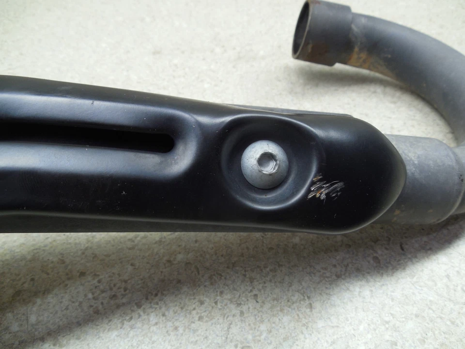 09 Honda CRF230M cabezal tubo escape cabezal 18320-KFB-900 Foto 2 de 4