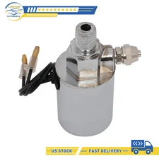 200 PSI 12V White Stainless Steel Sliver For Train Horn Air Tank Compressor new